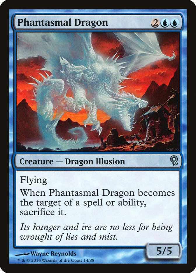Phantasmal Dragon [Duel Decks: Jace vs. Vraska] | Total Play
