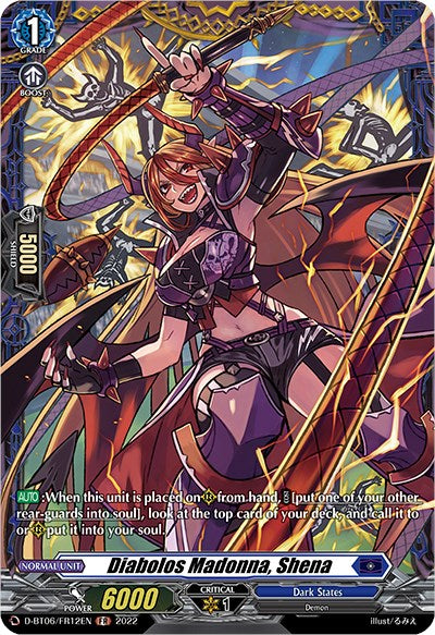 Diabolos Madonna, Shena (D-BT06/FR12EN) [Blazing Dragon Reborn] | Total Play