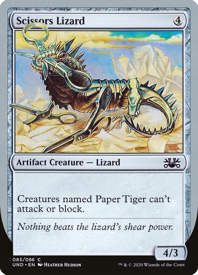 Scissors Lizard [Unsanctioned] | Total Play