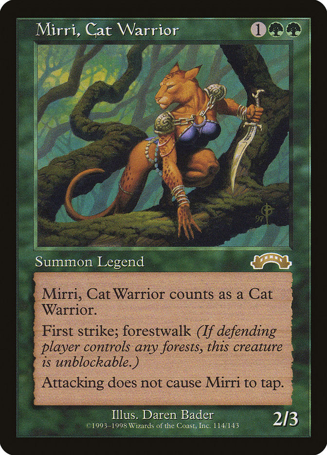 Mirri, Cat Warrior [Exodus] | Total Play