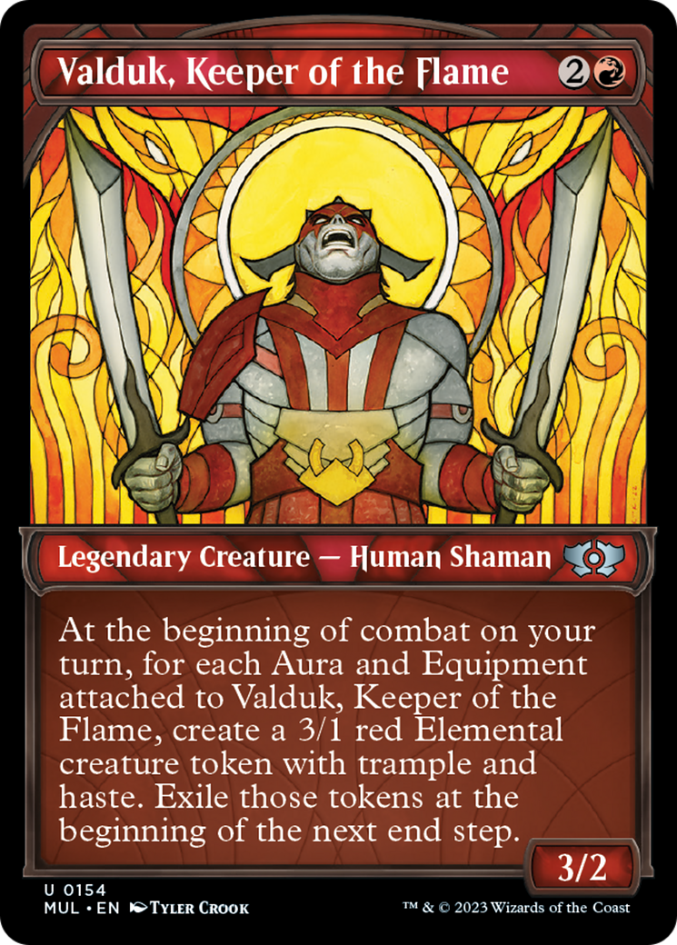 Valduk, Keeper of the Flame (Halo Foil) [Multiverse Legends] | Total Play