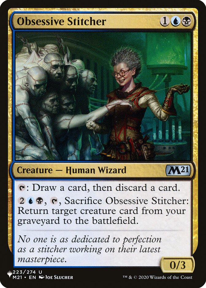 Obsessive Stitcher [The List] | Total Play