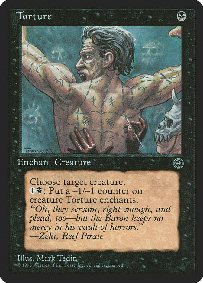 Torture (Zeki Flavor Text) [Homelands] | Total Play