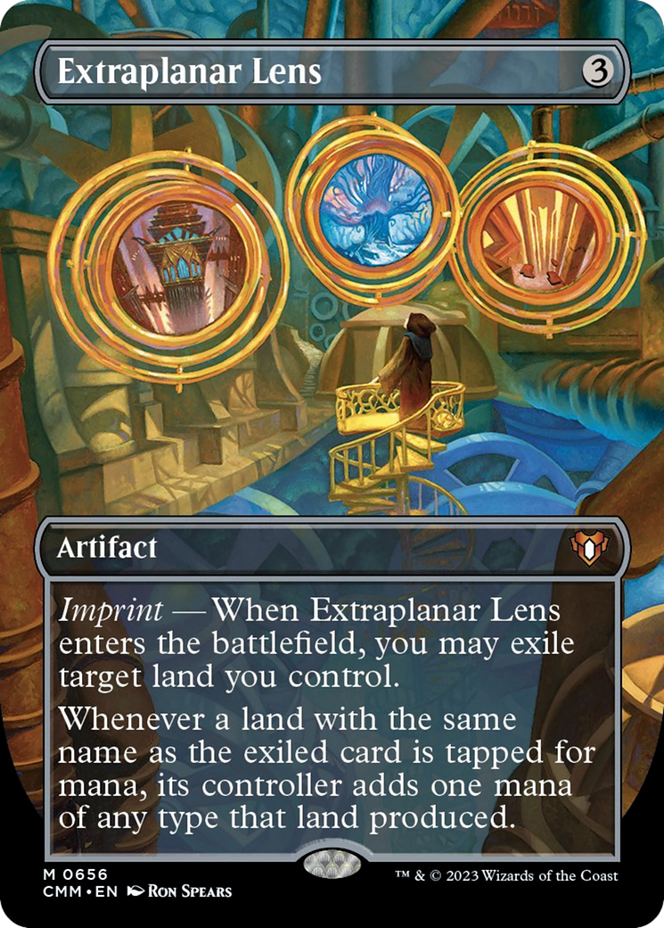 Extraplanar Lens (Borderless Alternate Art) [Commander Masters] | Total Play