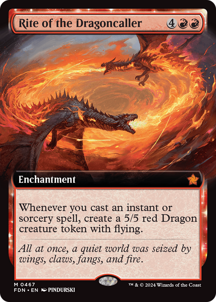 Rite of the Dragoncaller (Extended Art) [Foundations] | Total Play