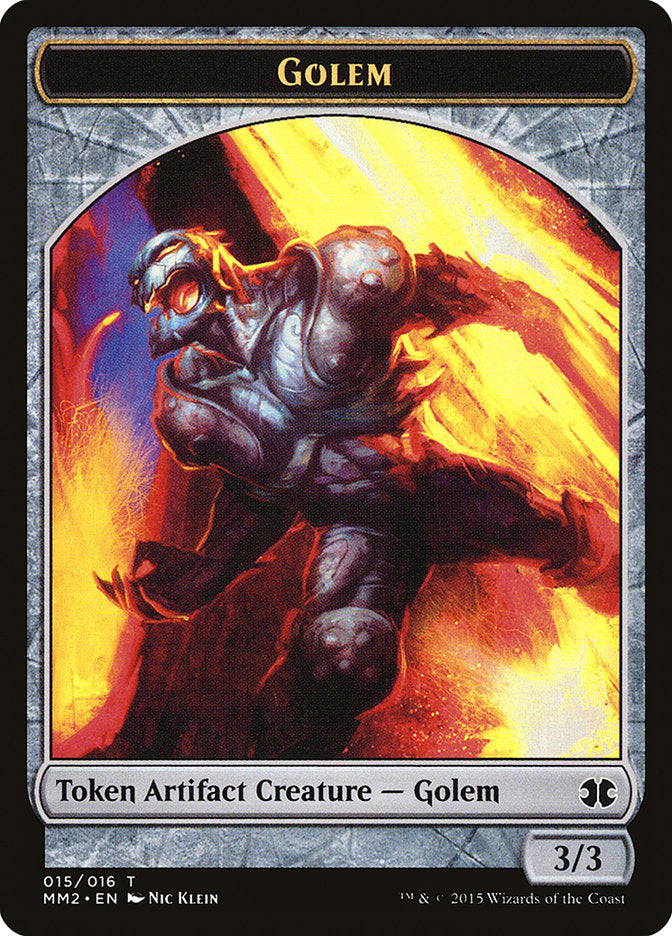 Golem Token [Modern Masters 2015 Tokens] | Total Play