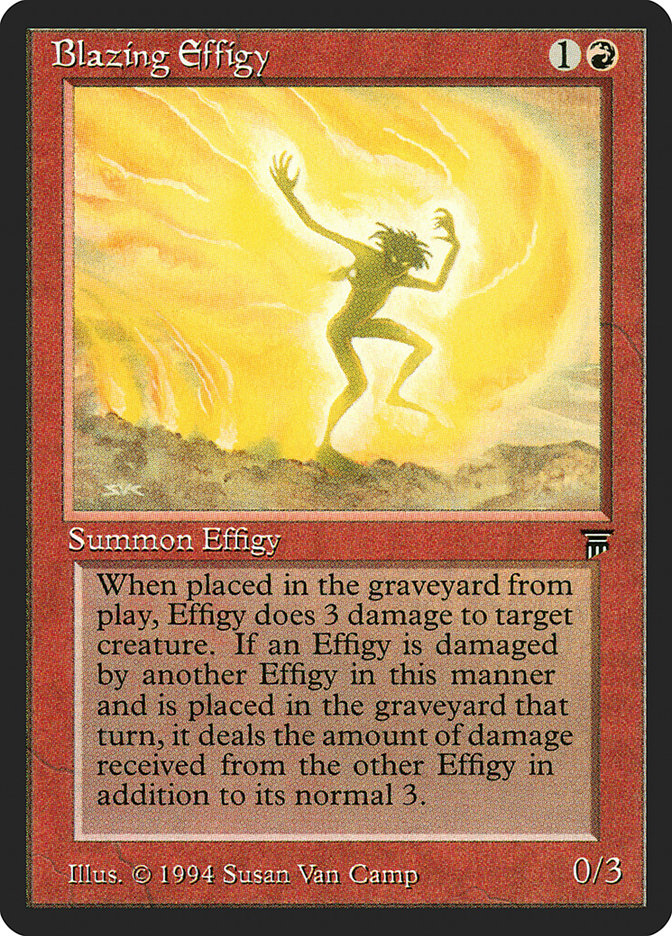 Blazing Effigy [Legends] | Total Play