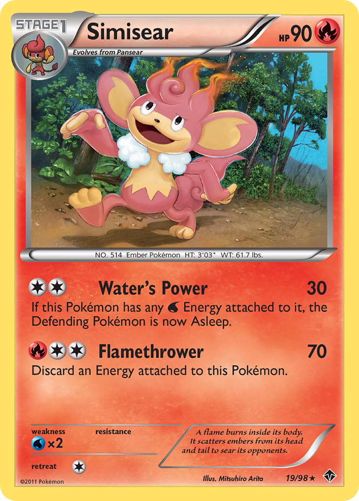 Simisear (19/98) [Black & White: Emerging Powers] | Total Play