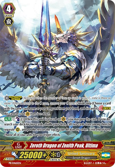 Zeroth Dragon of Zenith Peak, Ultima (PR/0465EN) [Promo Cards] | Total Play