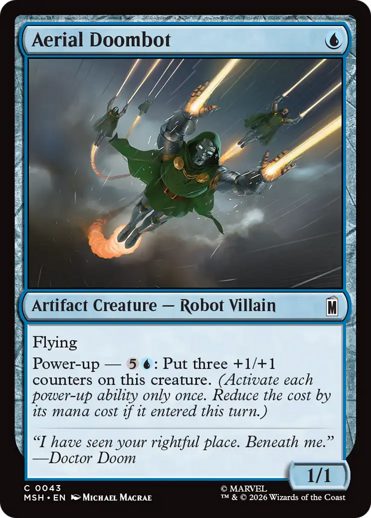 Aerial Doombot [Marvel Super Heroes] | Total Play