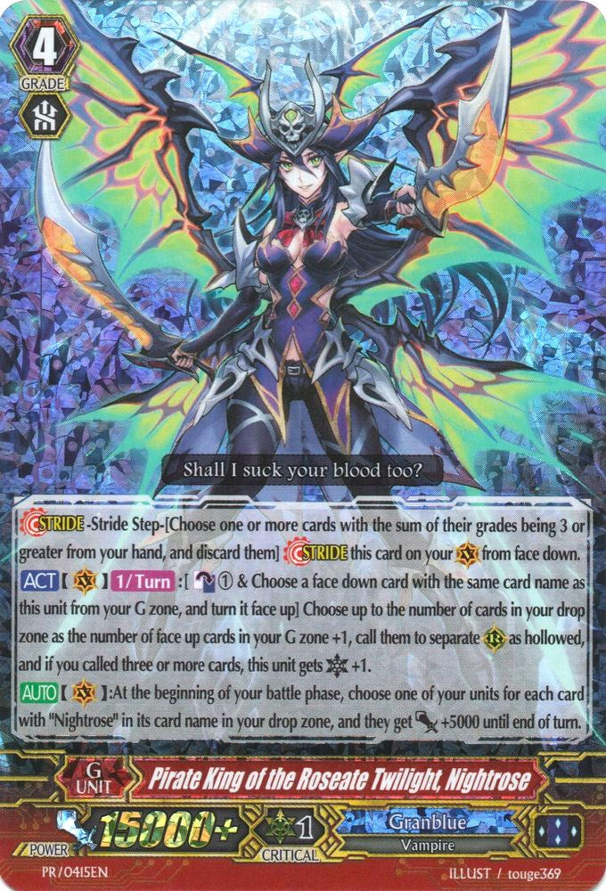 Pirate King of the Roseate Twilight, Nightrose (PR/0415EN) [Promo Cards] | Total Play