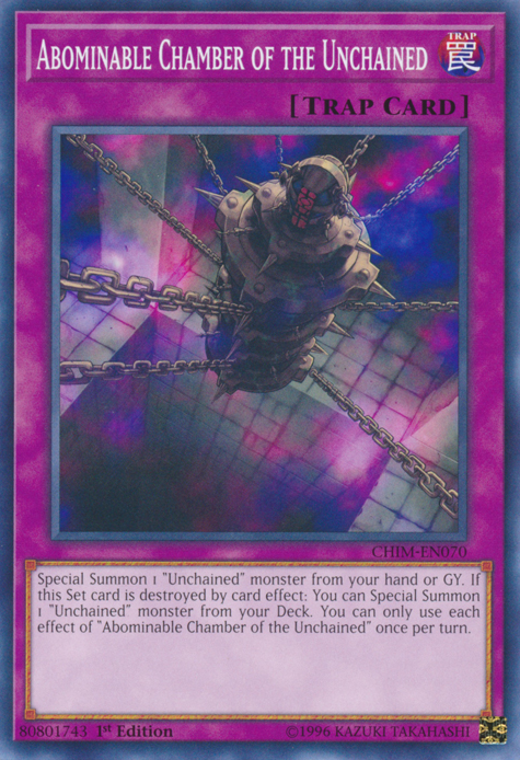 Abominable Chamber of the Unchained [CHIM-EN070] Common | Total Play