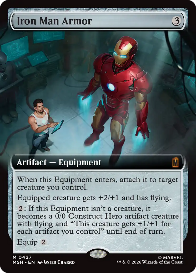Iron Man Armor (Extended Art) [Marvel Super Heroes] | Total Play