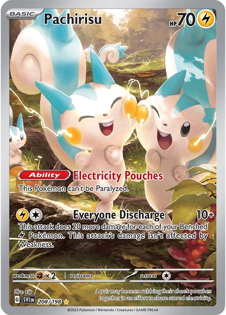 Pachirisu (208/198) [Scarlet & Violet: Base Set] | Total Play