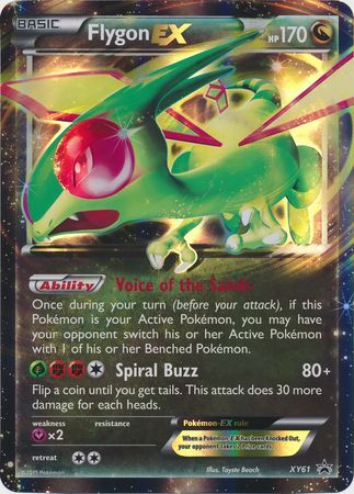 Flygon EX (XY61) (Jumbo Card) [XY: Black Star Promos] | Total Play