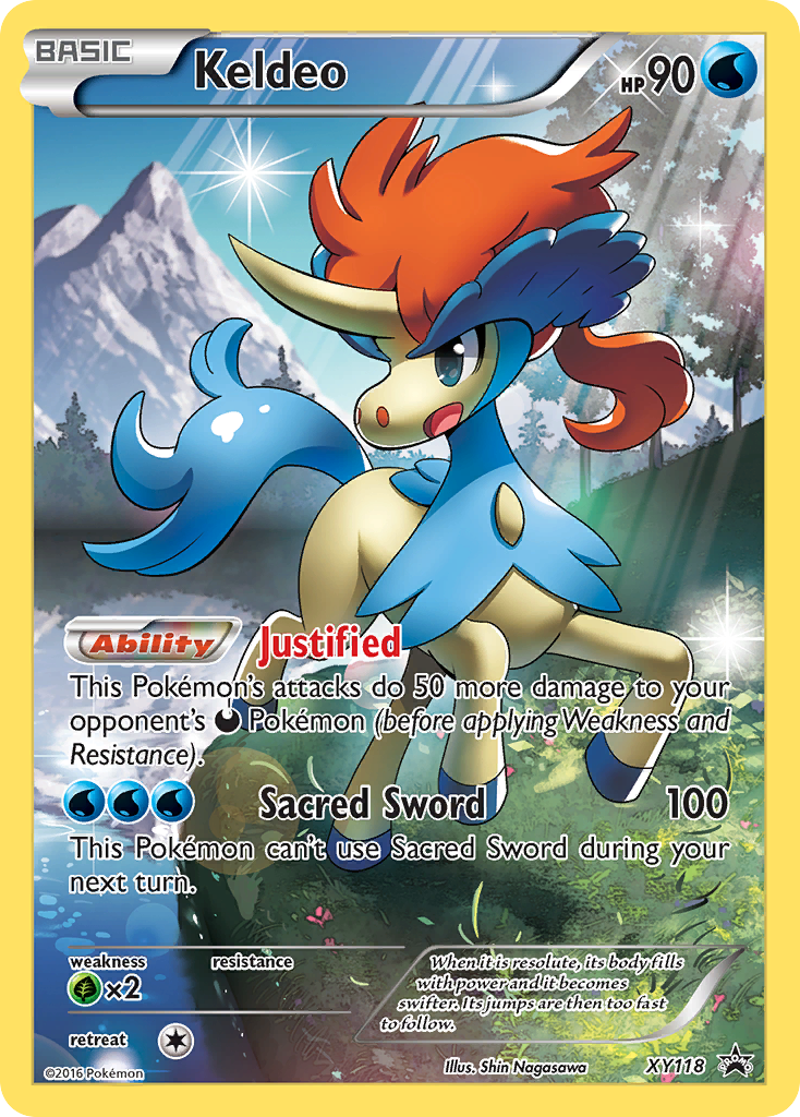 Keldeo (XY118) [XY: Black Star Promos] | Total Play