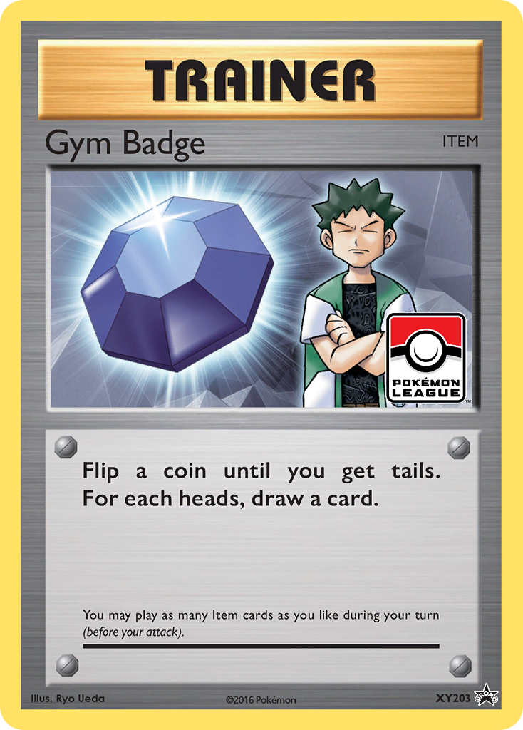 Gym Badge (XY203) [XY: Black Star Promos] | Total Play