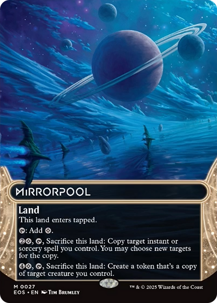 Mirrorpool (0027) (Borderless) [Edge of Eternities: Stellar Sights] | Total Play