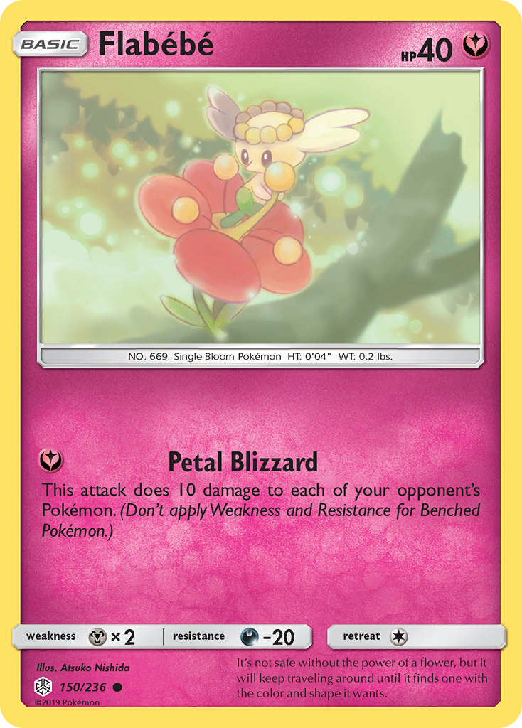 Flabebe (150/236) [Sun & Moon: Cosmic Eclipse] | Total Play