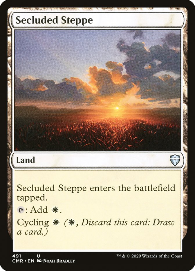 Secluded Steppe [Commander Legends] | Total Play