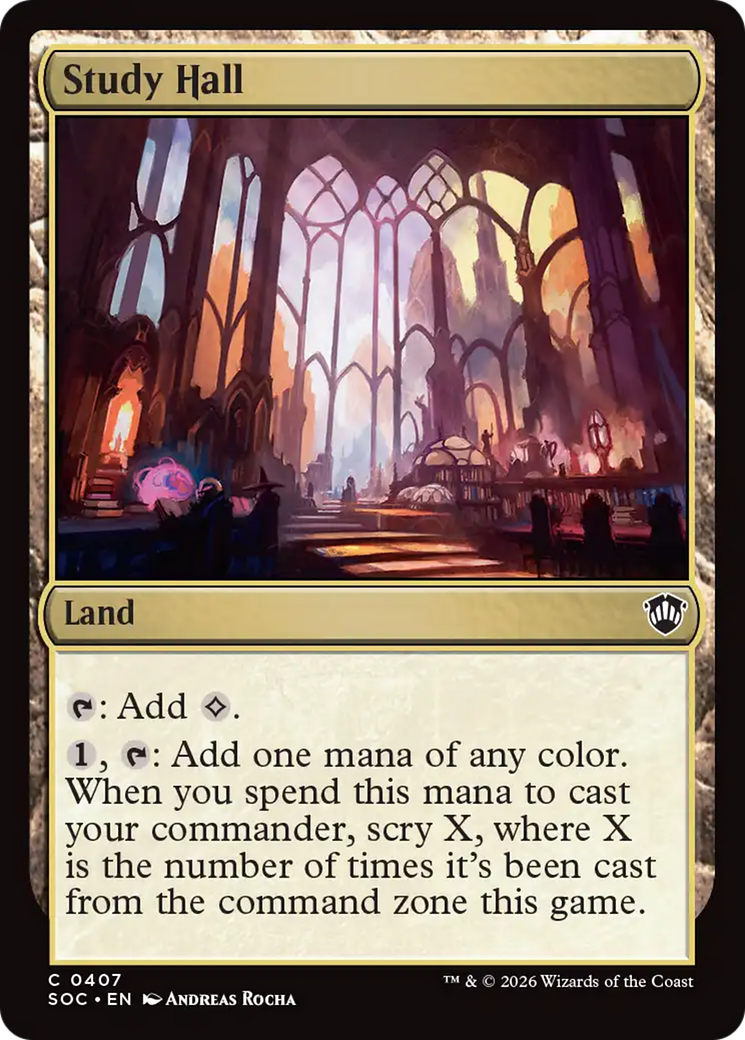 Study Hall [Secrets of Strixhaven Commander] | Total Play