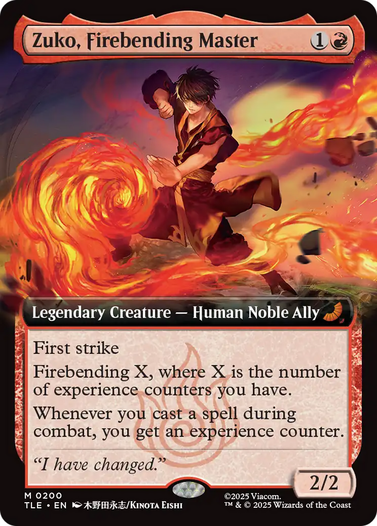 Zuko, Firebending Master (Extended Art) [Avatar: The Last Airbender: Eternal-Legal] | Total Play