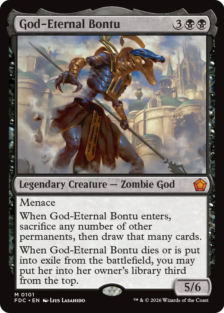 God-Eternal Bontu [Foundations Commander] | Total Play