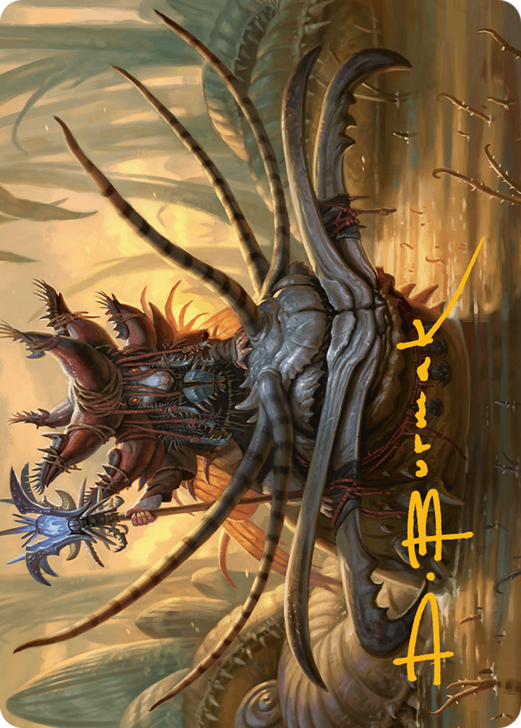 Wick's Patrol Art Card (Gold-Stamped Signature) [Bloomburrow Art Series] | Total Play