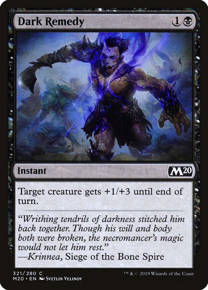 Dark Remedy [Core Set 2020] | Total Play