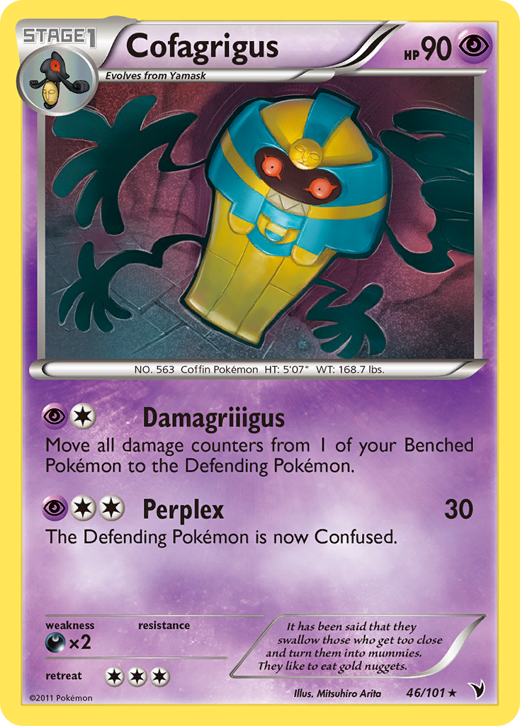 Cofagrigus (46/101) [Black & White: Noble Victories] | Total Play