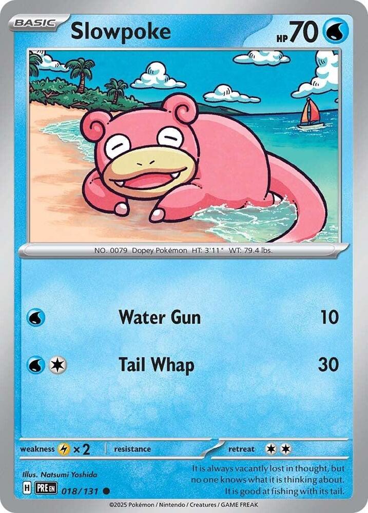 Slowpoke (018/131) [Scarlet & Violet: Prismatic Evolutions] | Total Play