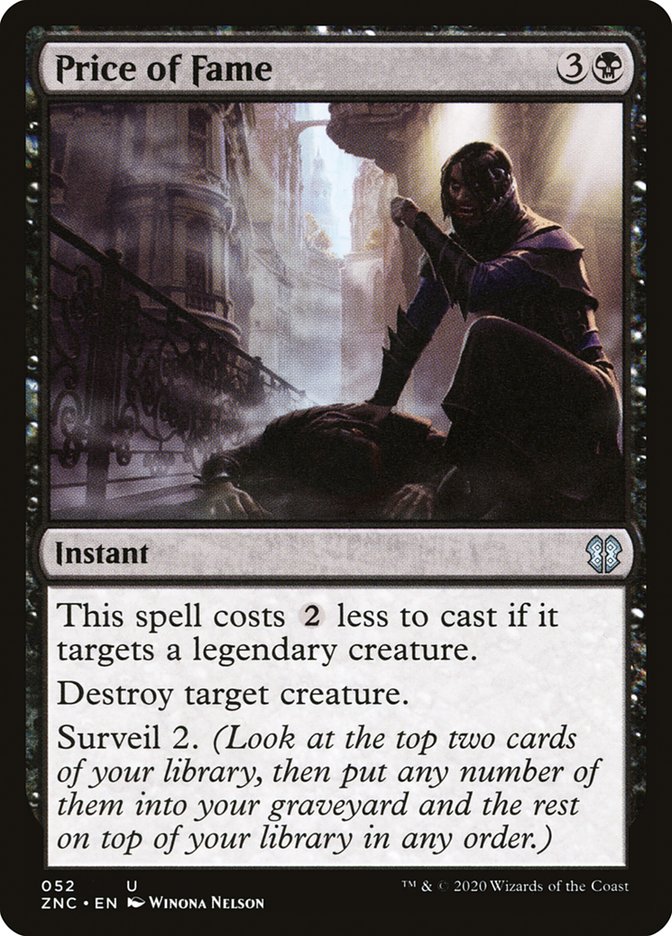 Price of Fame [Zendikar Rising Commander] | Total Play
