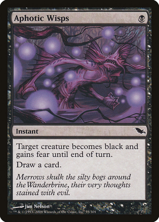 Aphotic Wisps [Shadowmoor] | Total Play