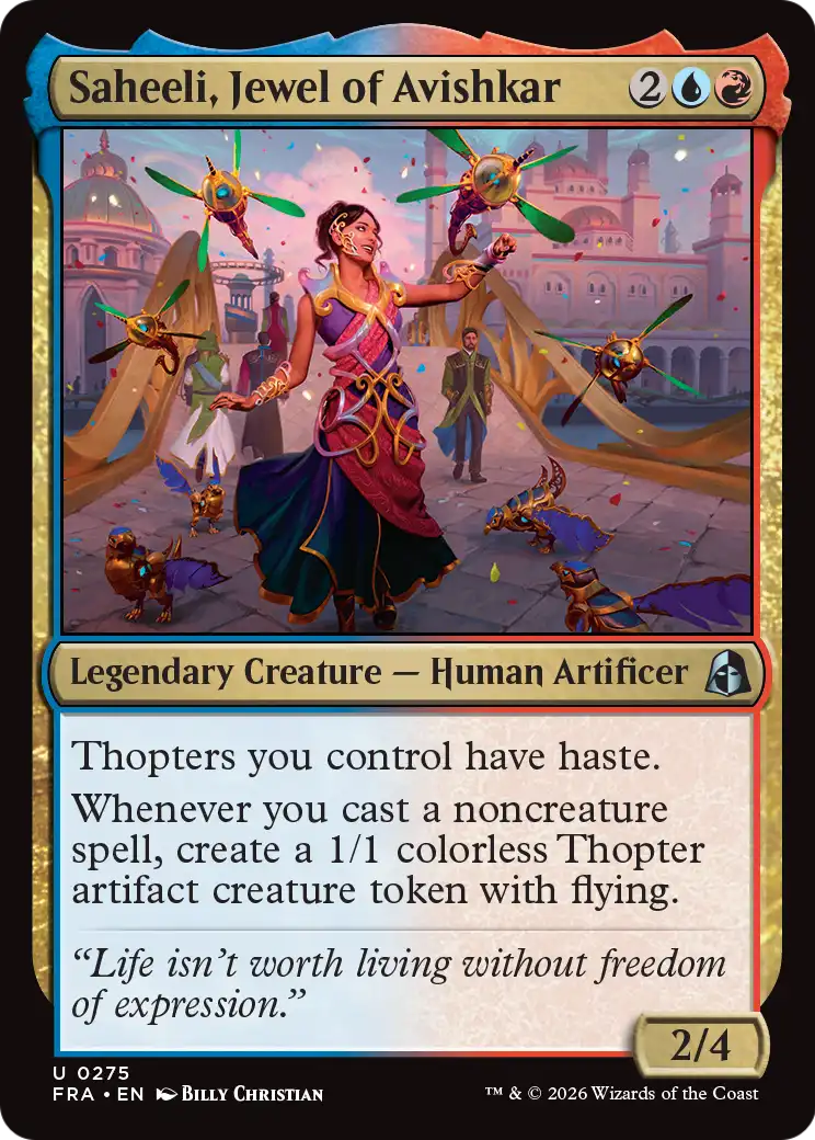 Saheeli, Jewel of Avishkar [Reality Fracture] | Total Play