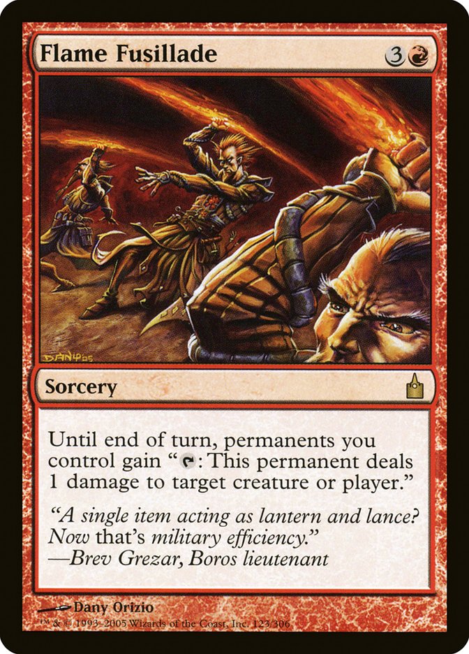 Flame Fusillade [Ravnica: City of Guilds] | Total Play