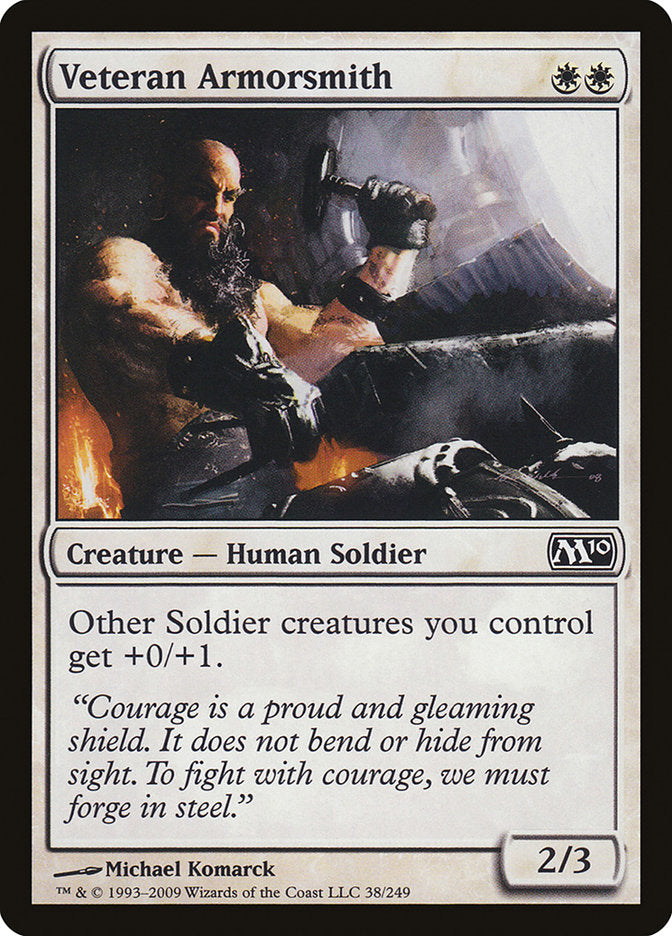 Veteran Armorsmith [Magic 2010] | Total Play