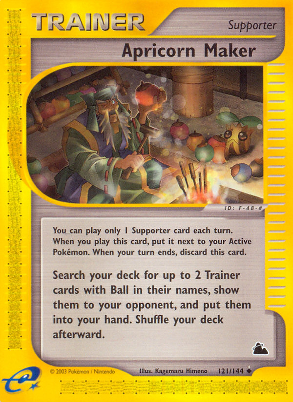 Apricorn Maker (121/144) [Skyridge] | Total Play