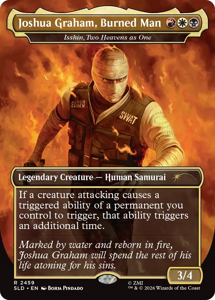 Joshua Graham, Burned Man - Isshin, Two Heavens as One [Secret Lair Drop Series] | Total Play