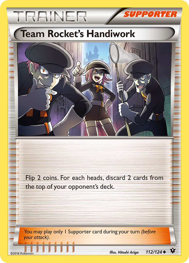 Team Rocket's Handiwork (112/124) [XY: Fates Collide] | Total Play