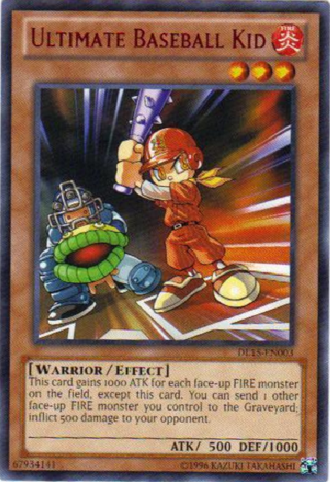 Ultimate Baseball Kid (Red) [DL15-EN003] Rare | Total Play