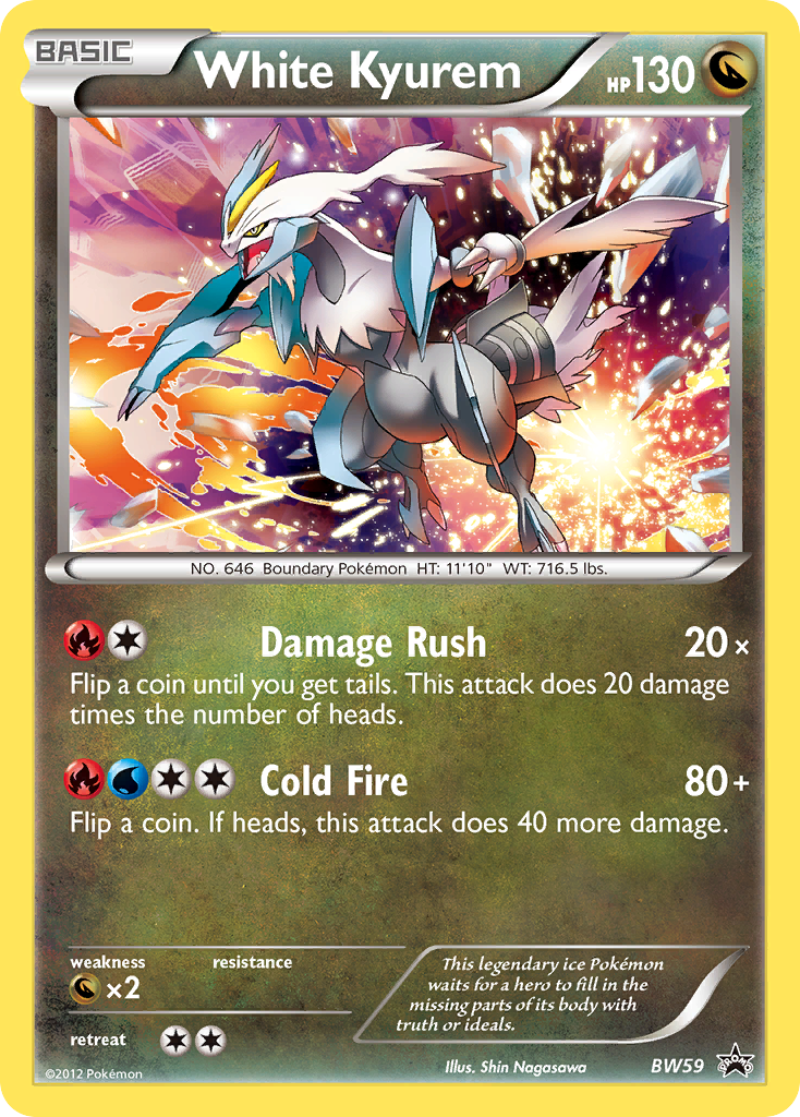White Kyurem (BW59) [Black & White: Black Star Promos] | Total Play
