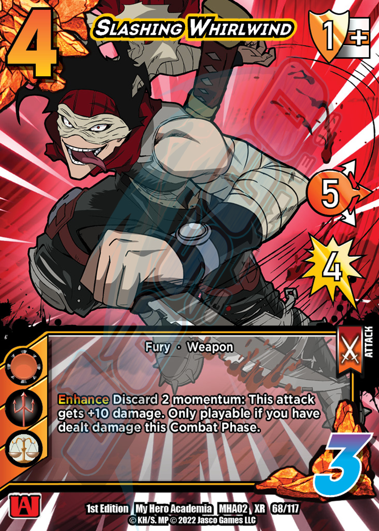 Slashing Whirlwind [Crimson Rampage XR] | Total Play