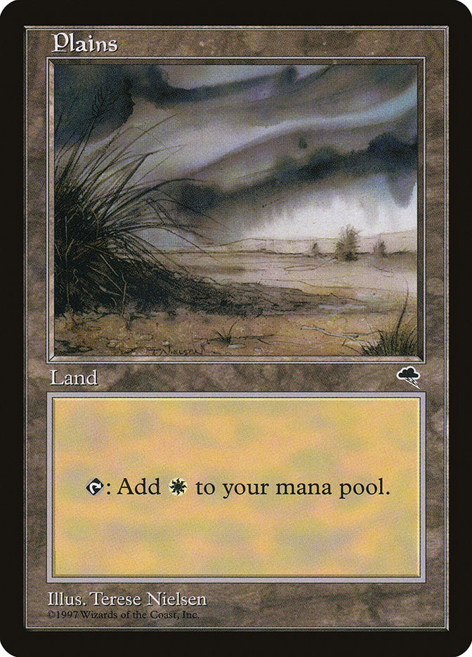 Plains (Signature on Center Left) [Tempest] | Total Play
