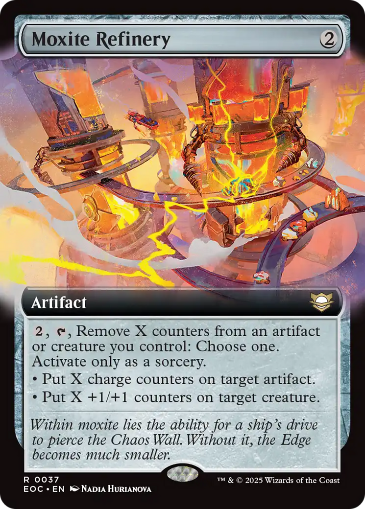 Moxite Refinery (Extended Art) [Edge of Eternities Commander] | Total Play