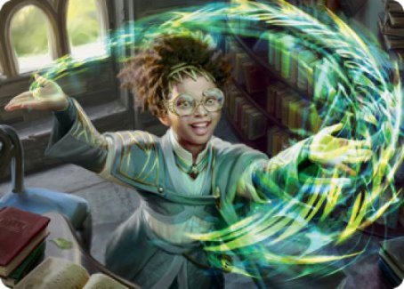 Eureka Moment Art Card [Strixhaven: School of Mages Art Series] | Total Play
