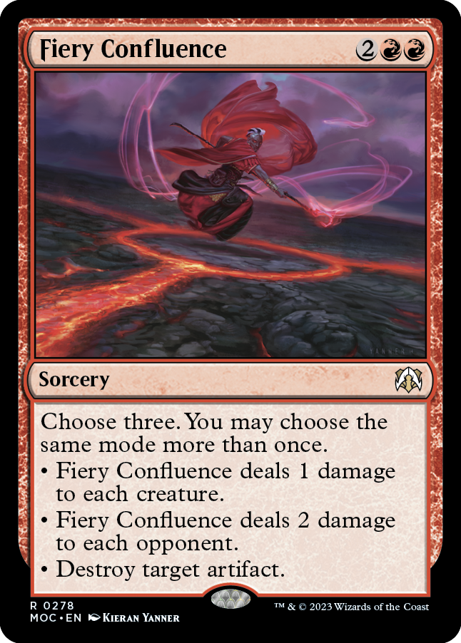 Fiery Confluence [March of the Machine Commander] | Total Play
