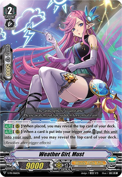 Weather Girl, Must (V-PR/0161EN) [V Promo Cards] | Total Play