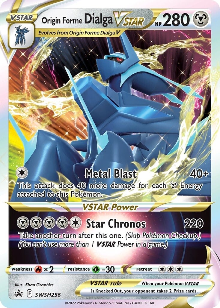 Origin Forme Dialga VSTAR (SWSH256) [Sword & Shield: Black Star Promos] | Total Play