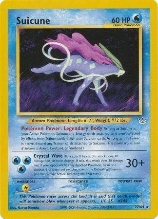 Suicune (27/64) [Neo Revelation Unlimited] | Total Play