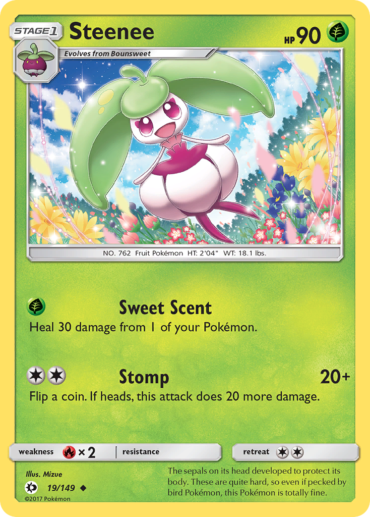 Steenee (19/149) [Sun & Moon: Base Set] | Total Play